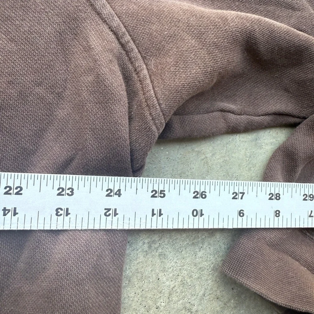Y2K Nike XL Brown Crewneck Sweatshirt Raglan Swoosh Faded Vintage Style